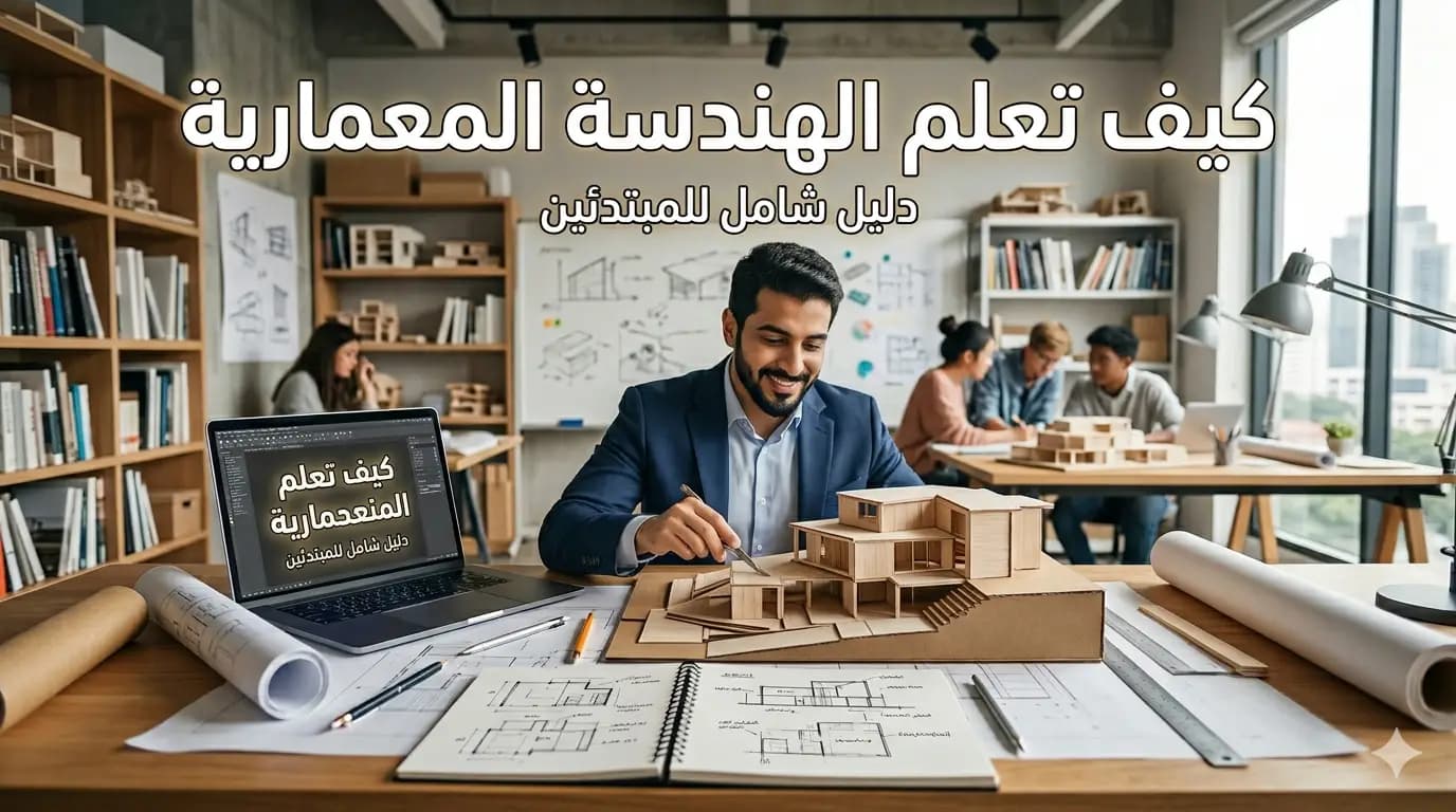 كيفية تعلم الهندسة المعمارية 2026 - دورات معتمدة و بشهادة